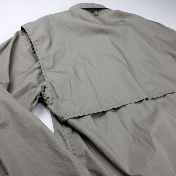 New Magellan Mens Cache Green Outdoor Shirt Med - Picture 8 of 14